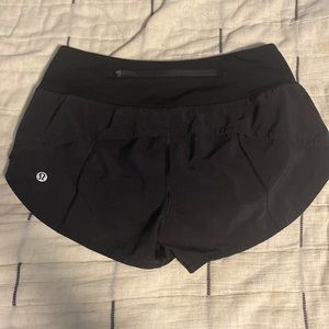 Lululemon Speed Up shorts